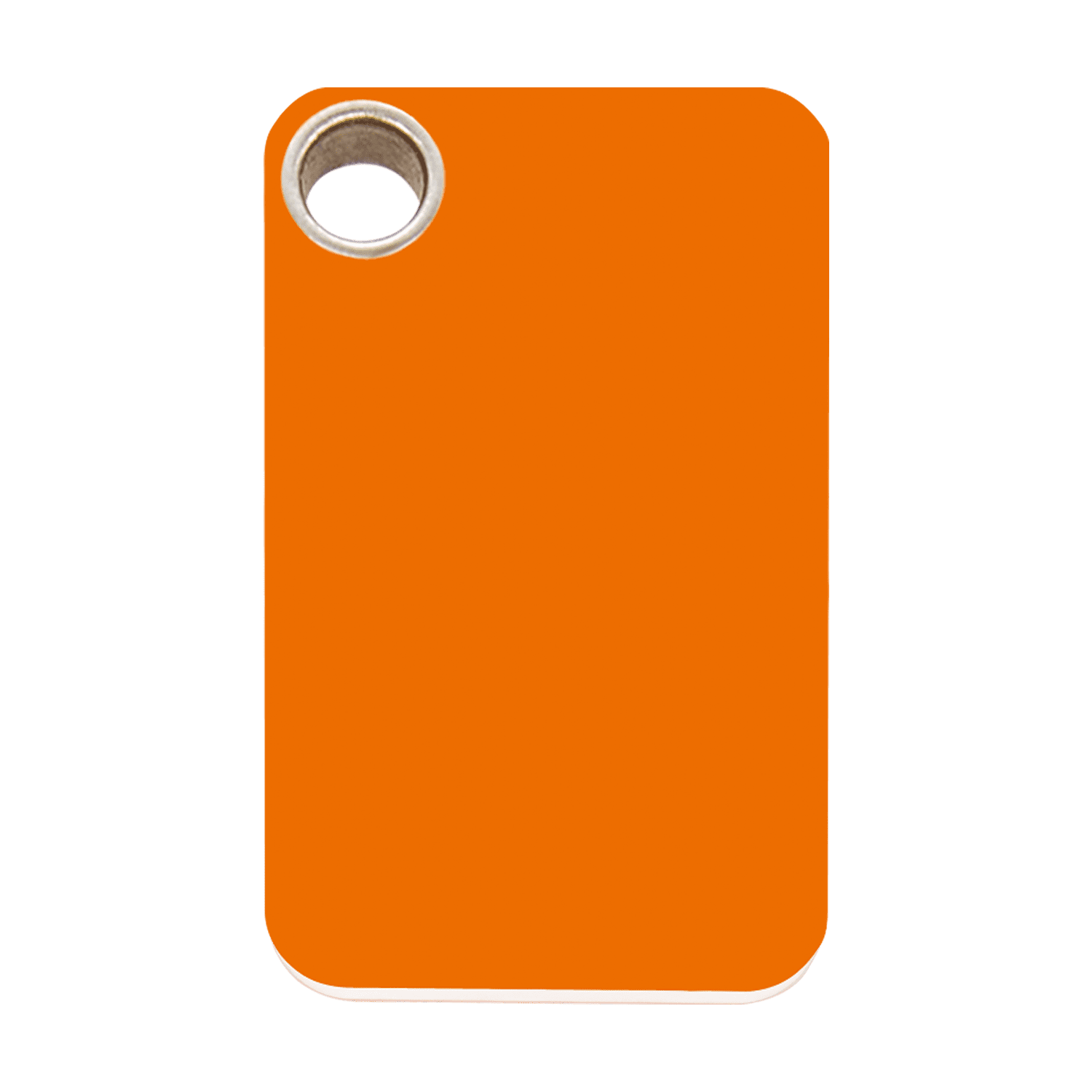 Vue avant - "Médaille personnalisée pour chien Red Dingo Orange L - Gravure incluse"