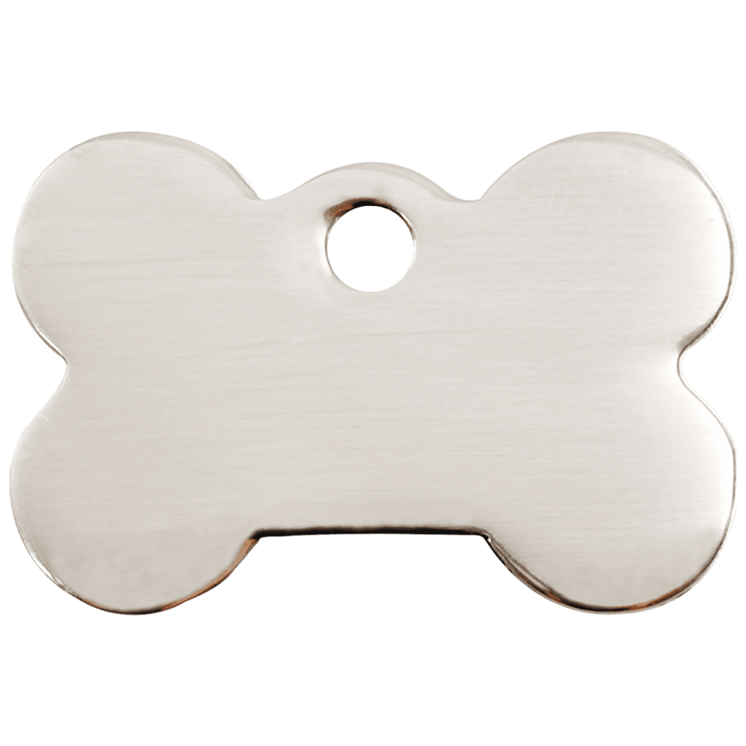 Vue arrière - Médaille personnalisée pour chien Red Dingo Os en acier inoxydable - Größe M - Réf : 02-BN-ZZ-ME
