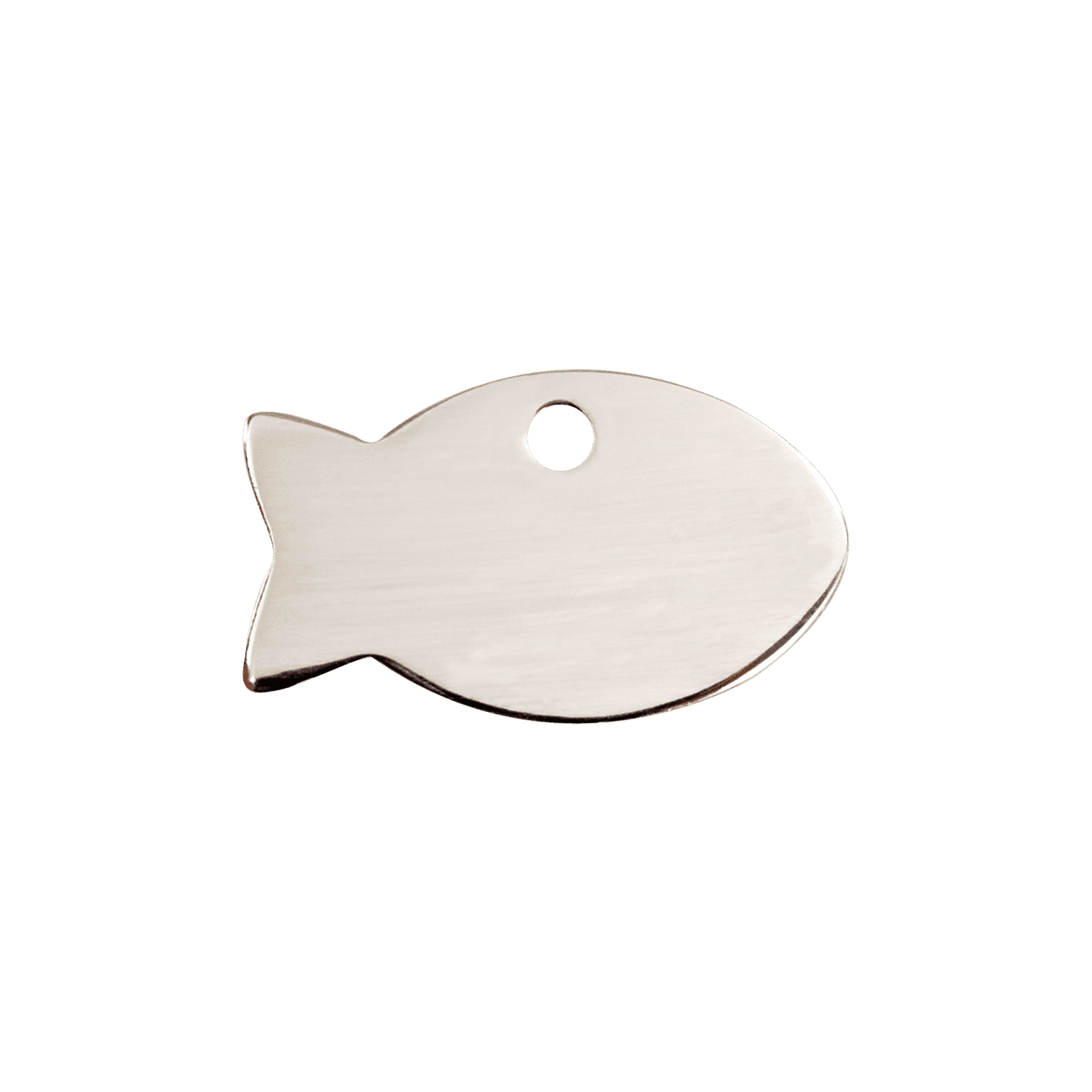 Vue arrière - Médaille personnalisée Red Dingo pour chien/chat - Motif poisson - Größe S