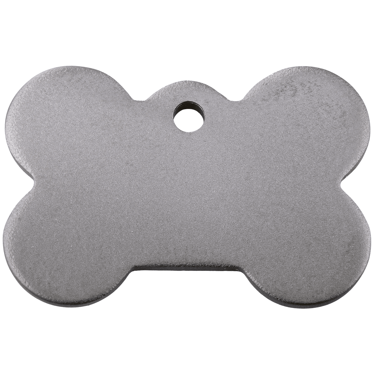 Vue arrière - Médaille personnalisable Red Dingo Titane plat Os - Größe L pour chien