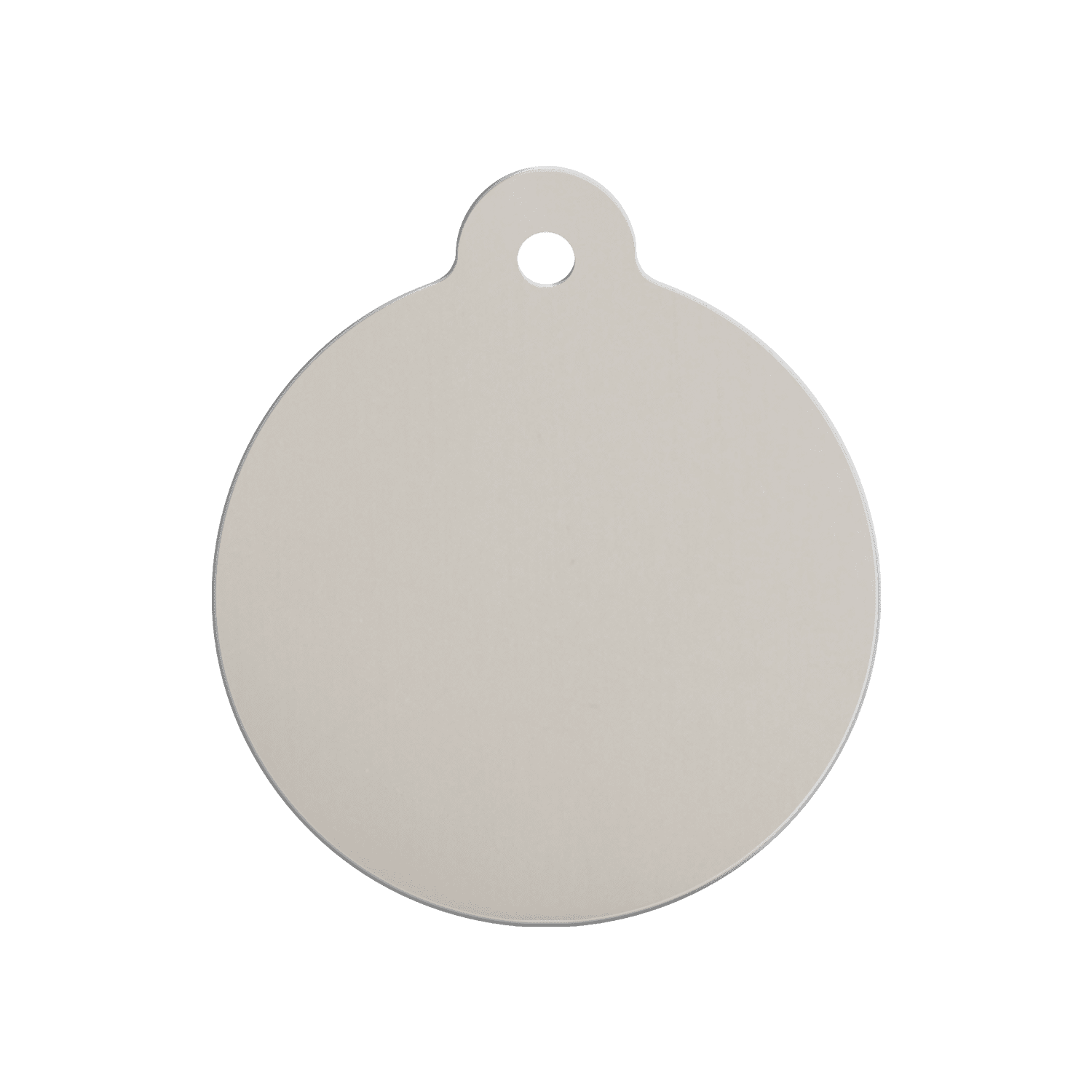 Vue arrière - Médaille personnalisée pour chien Red Dingo Émail pailleté Licorne Aqua 30mm - Envoi rapide et gratuit